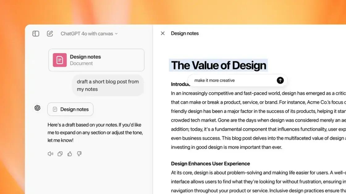 5 Maneiras que o ChatGPT Canvas Revoluciona sua Escrita e Programação