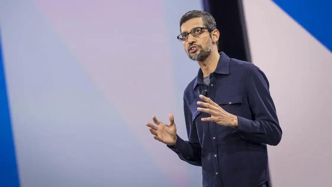 Google CEO prevê desaceleração no desenvolvimento de IA em 2025