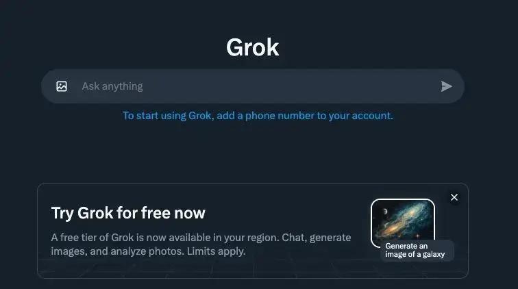 Grok: Agora é Grátis para Todos os Usuários X